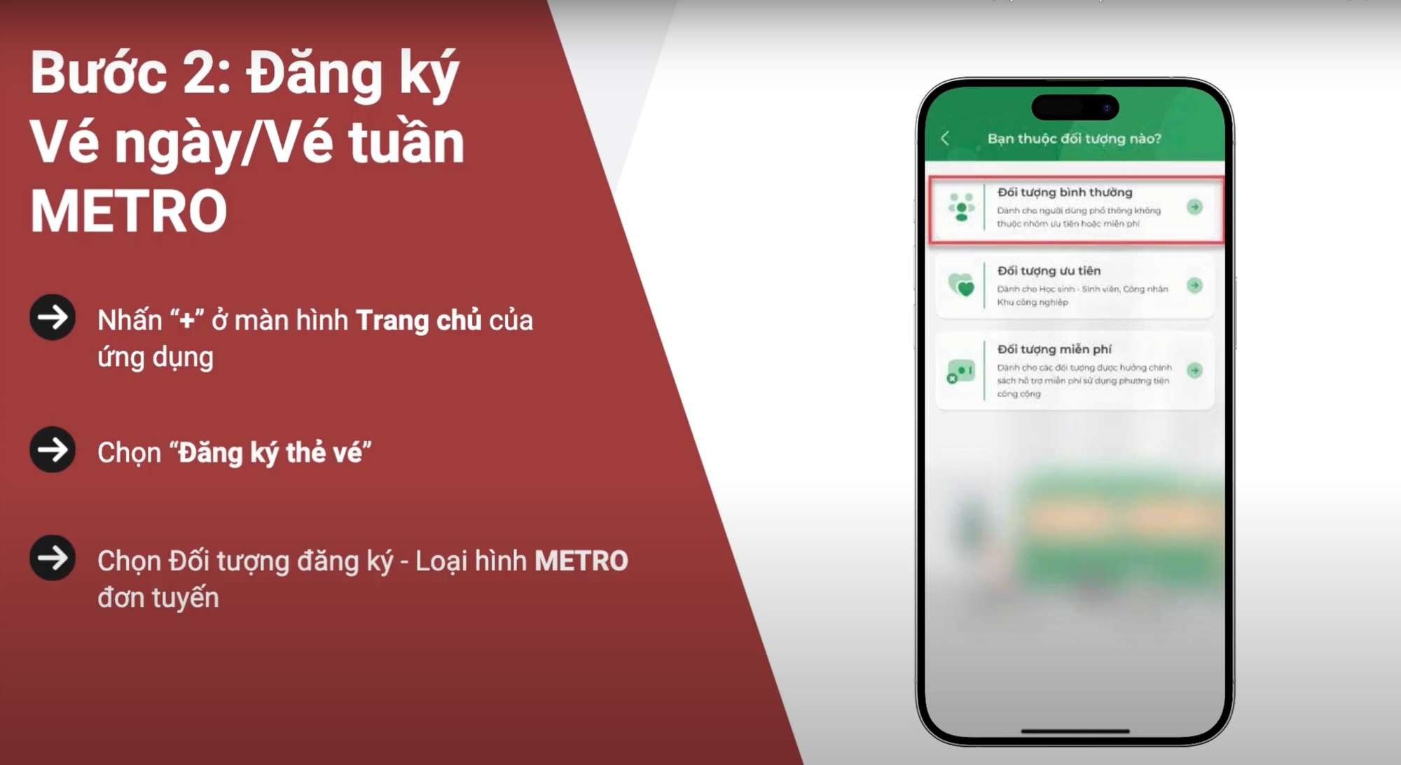 Chi tiết các bước mua vé online Metro Hà Nội