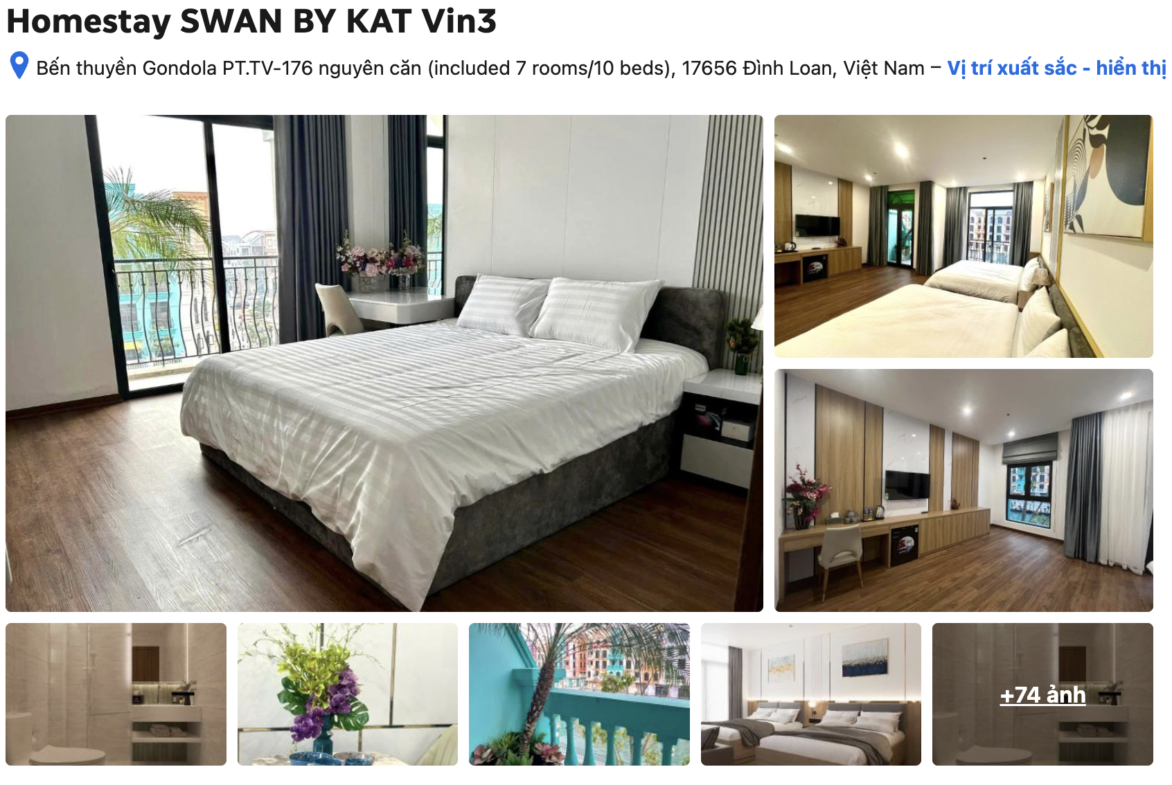 Homestay SWAN BY KAT VIN3