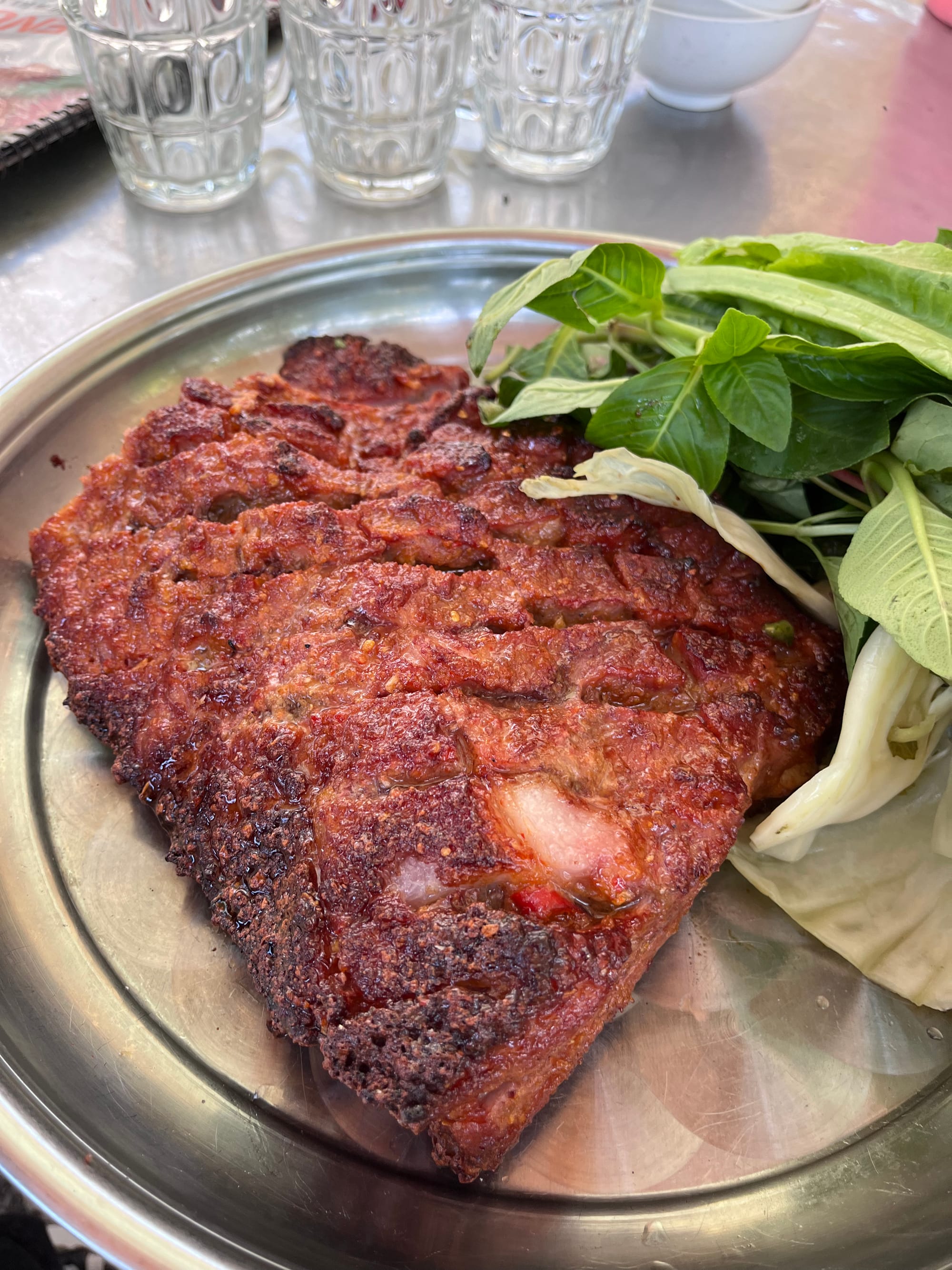 Sườn nướng lu hấp dẫn