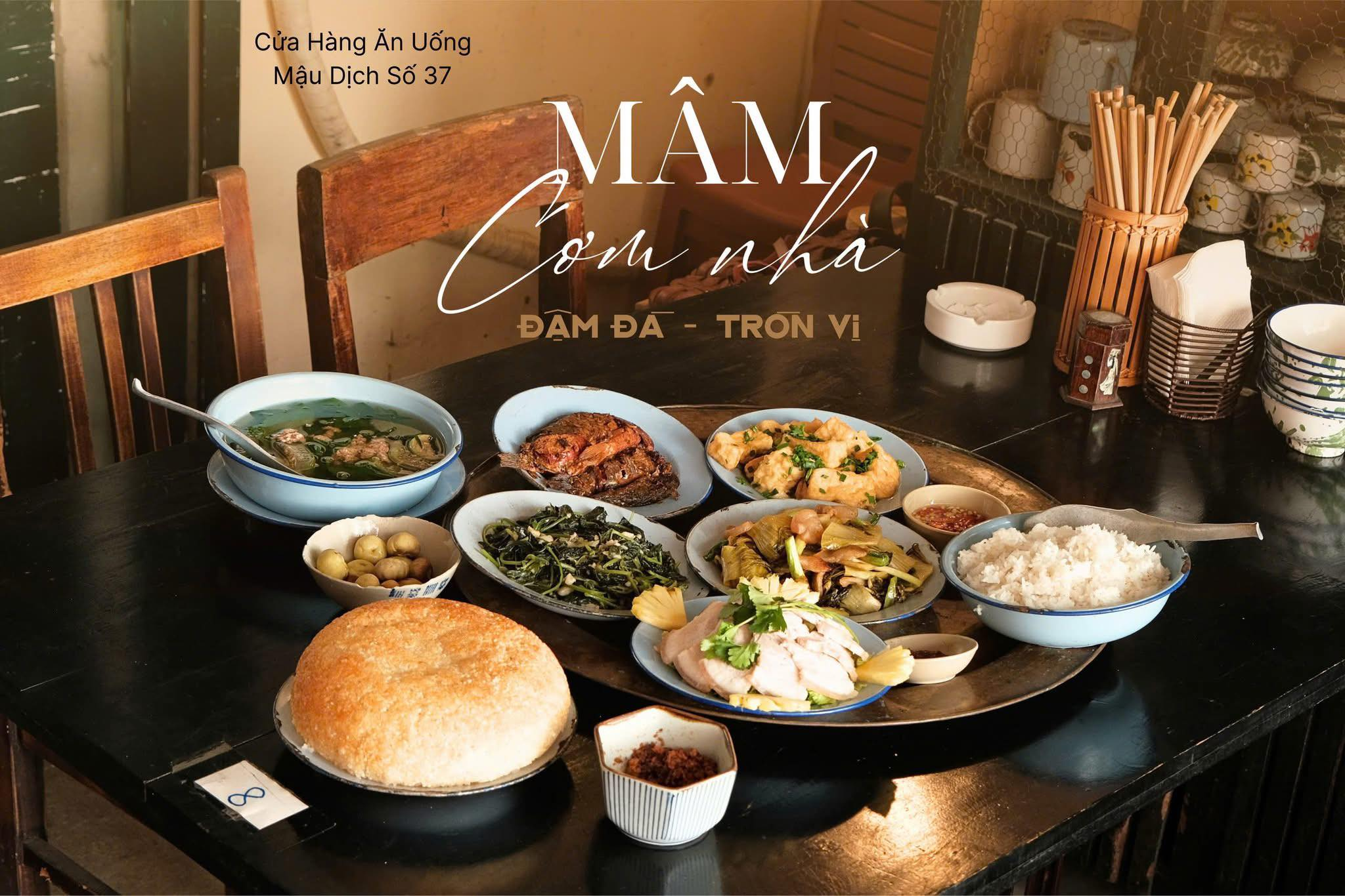Mậu Dịch Số 37 Hà Nội, quán cơm Michelin Bib Gourmand với không gian hoài cổ