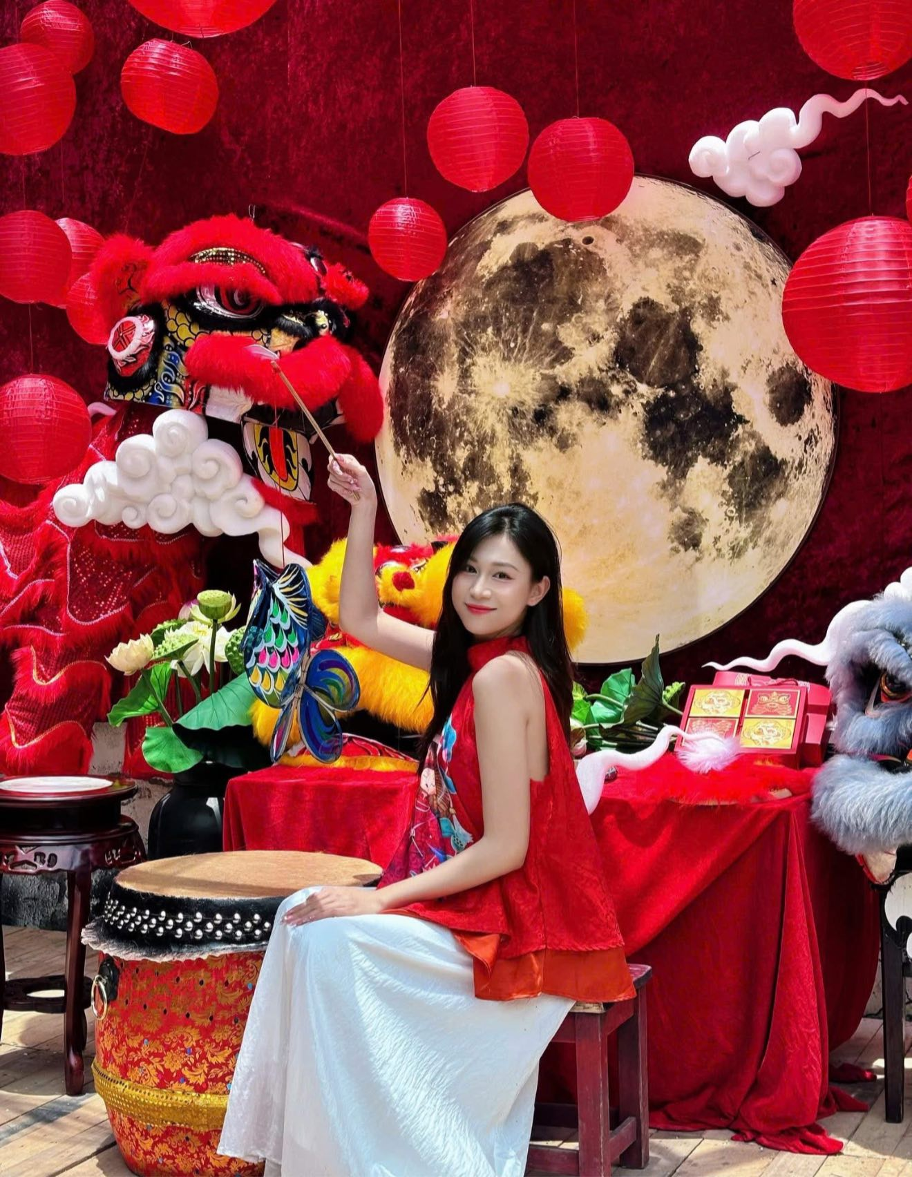 quán cà phê concept Trung thu Hỉn Coffee TP.HCM