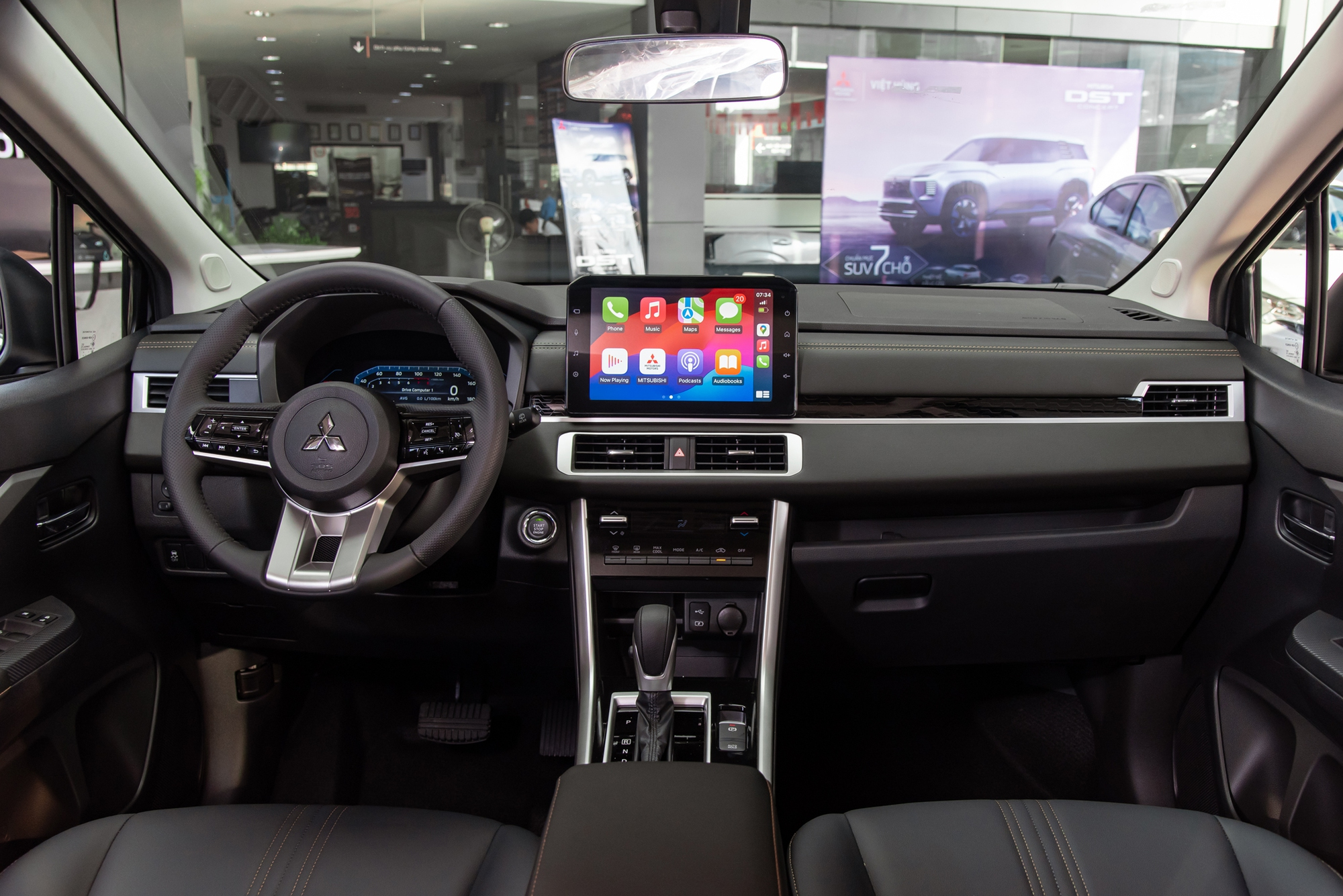 Nội thất nâng cấp Mitsubishi Xpander phiên bản mới 2025.