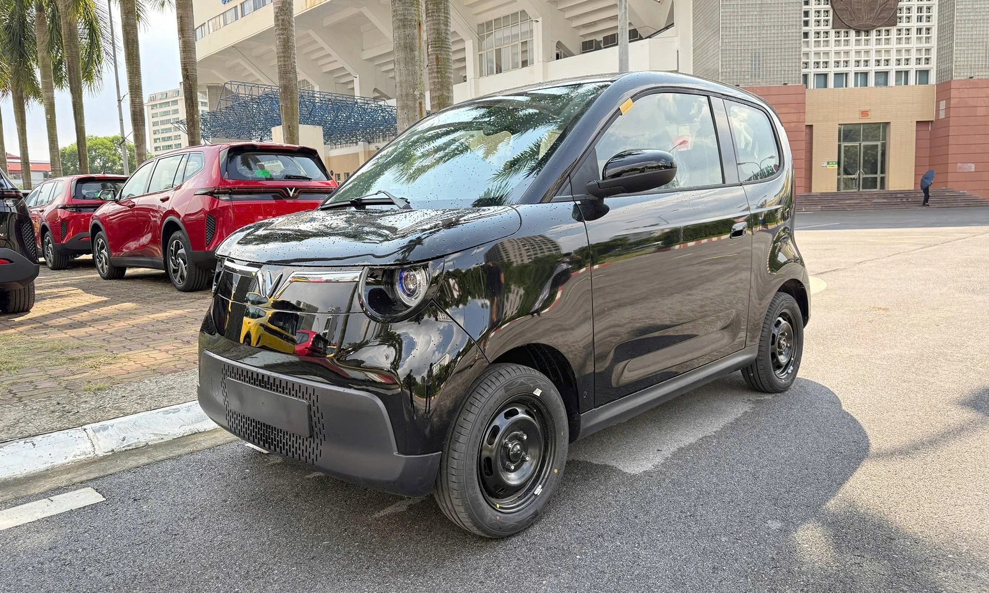 Thiết kế ngoại thất VinFast Minio Green ra mắt 2025 kei car.