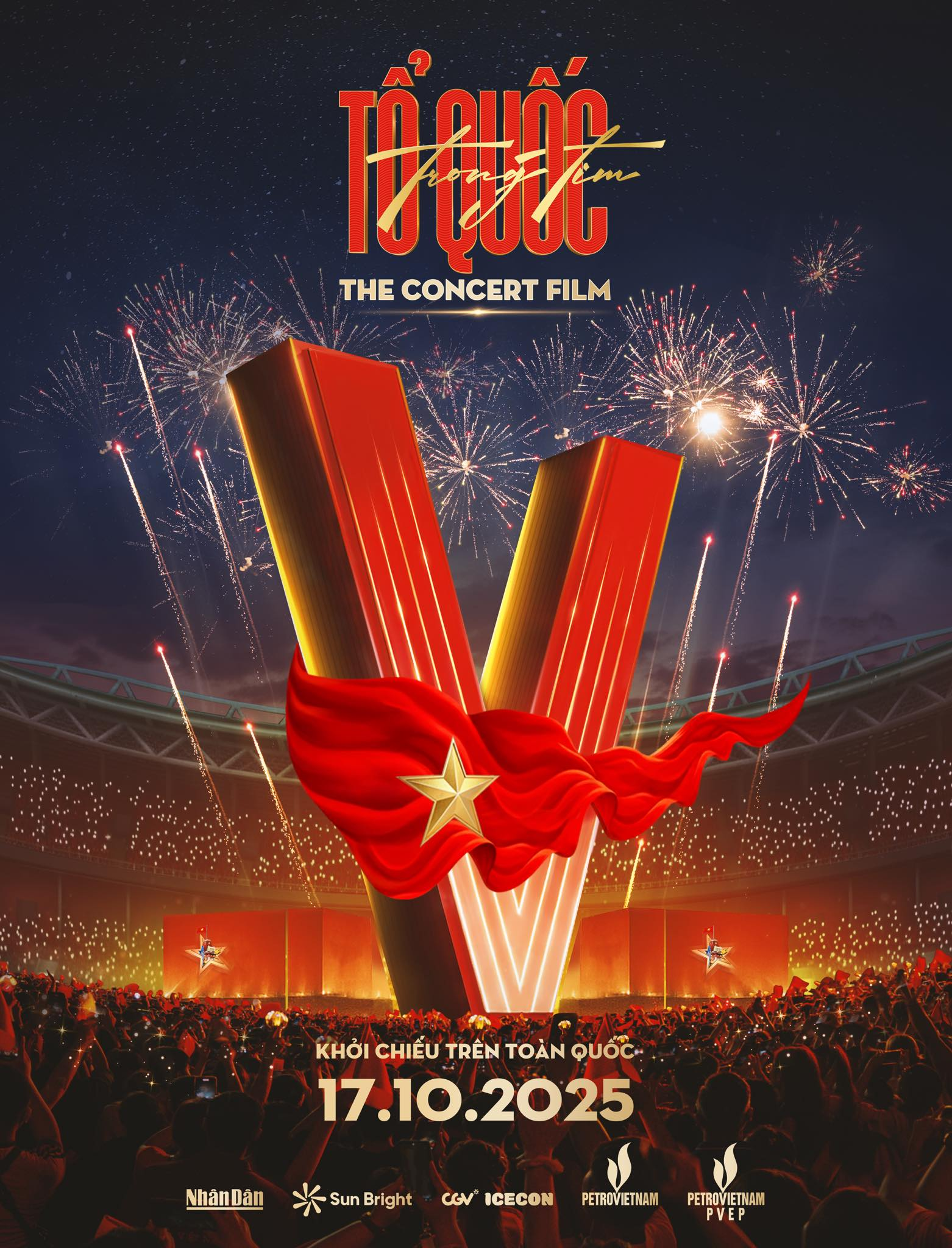 lịch chiếu Tổ Quốc Trong Tim The Concert Film CGV 2025