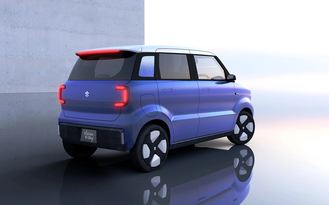 Suzuki Vision e-Sky một mẫu concept micro-van/kei-car thuần điện của Suzuki