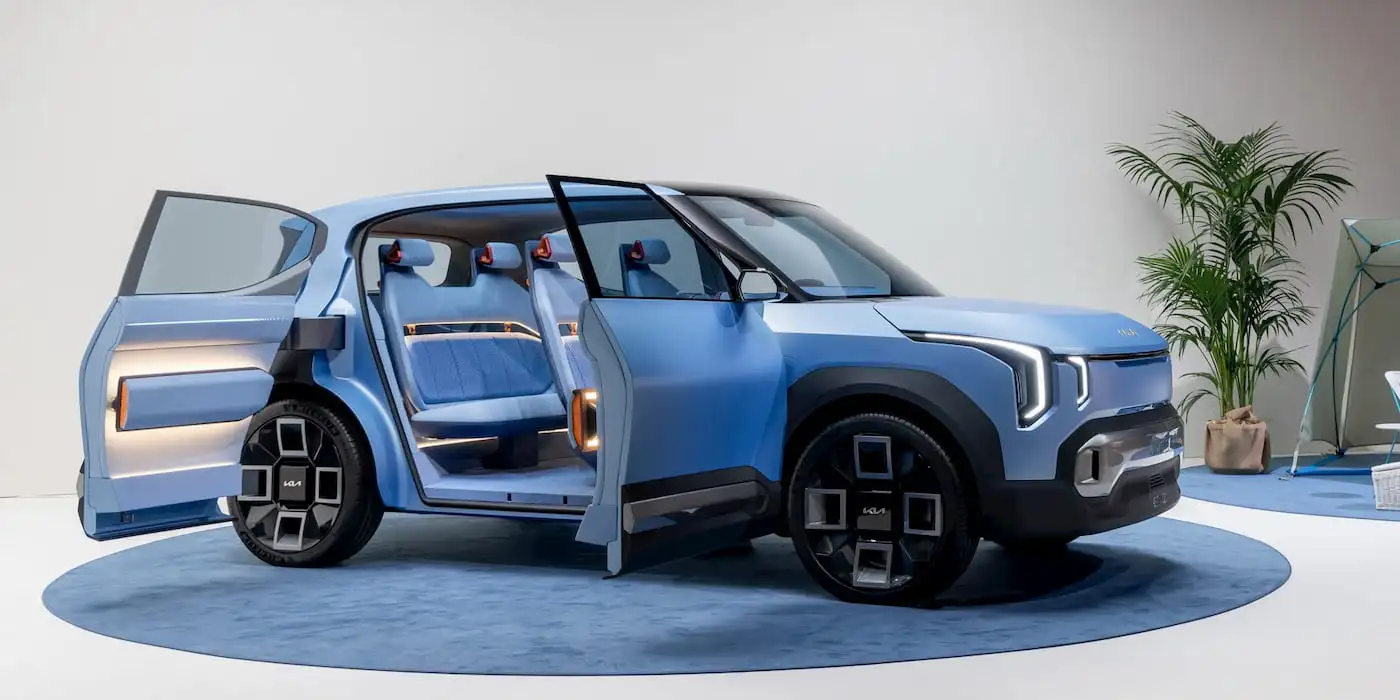 Thiết kế Kia EV2 SUV điện giá rẻ từ concept 2025