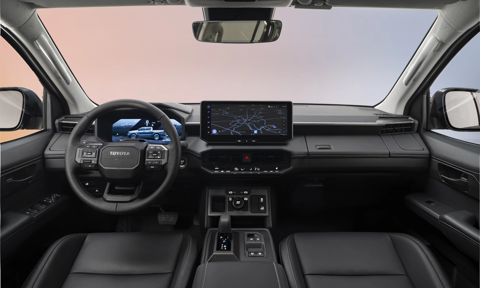 Nội Thất Toyota Hilux Thế Hệ Mới: Sang Trọng "Sao Chép" Từ Land Cruiser Prado