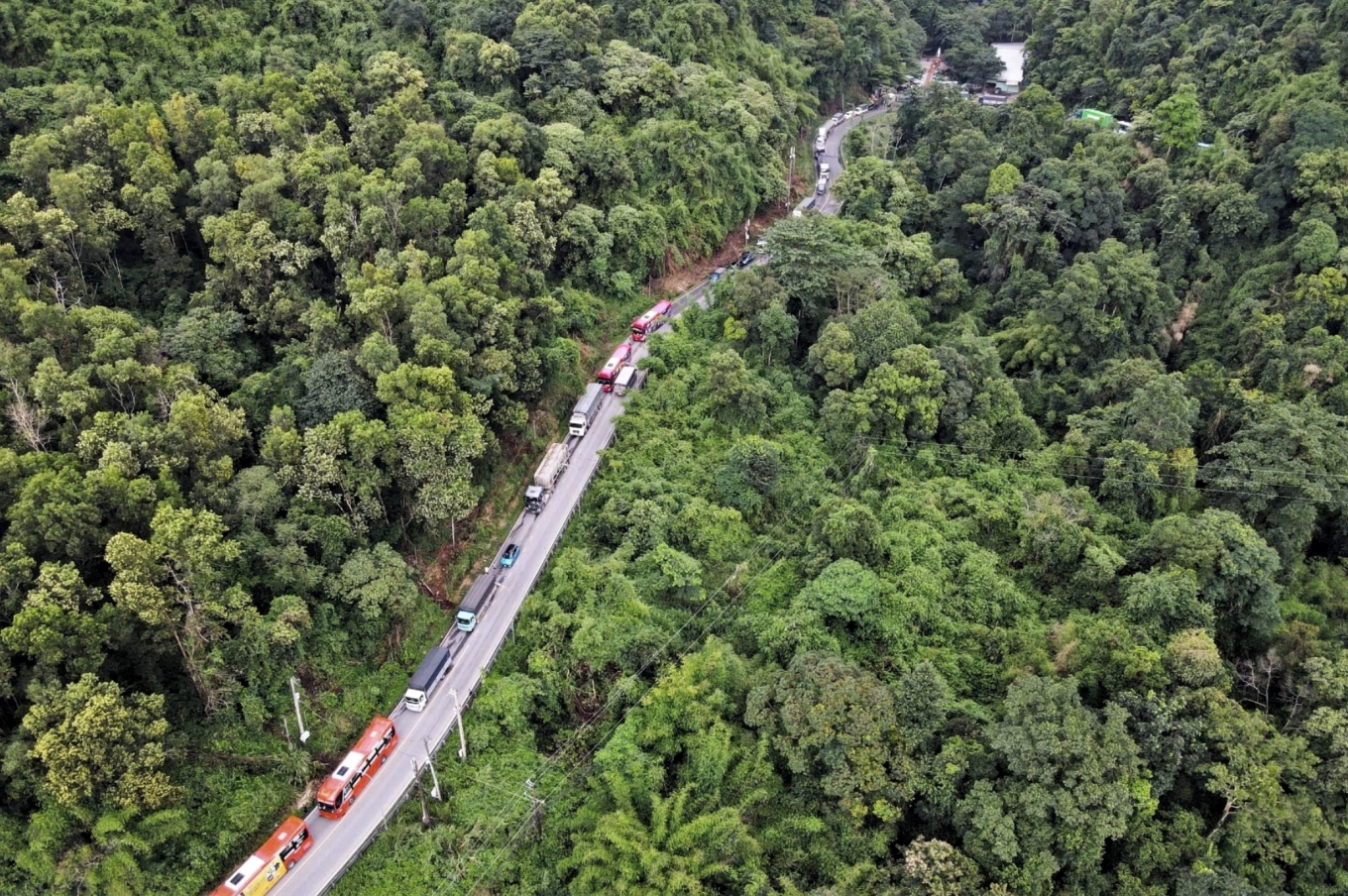 Cung đường qua Quốc lộ 1A và Quốc lộ 20