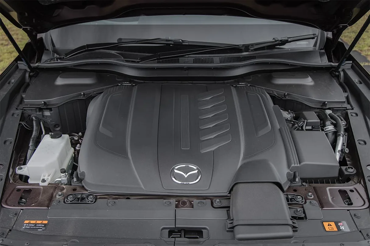 Động cơ & vận hành Mazda CX-80 2025: PHEV mạnh 328 mã lực