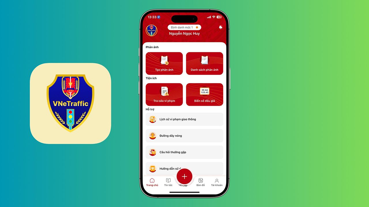 Cài đặt và Cập nhật Ứng dụng (VNeID & VNeTraffic)