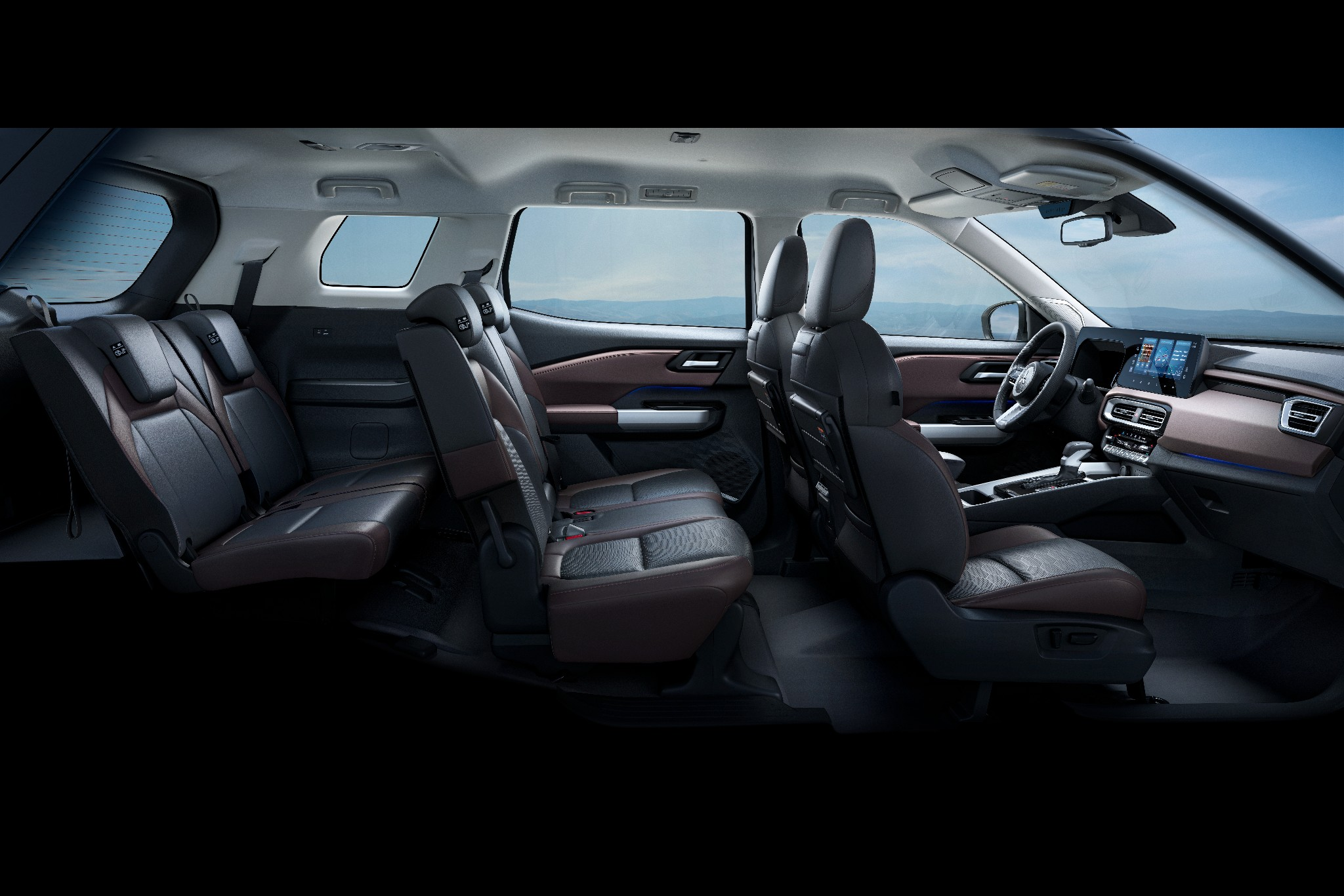 Nội thất Mitsubishi Destinator SUV 7 chỗ 2025