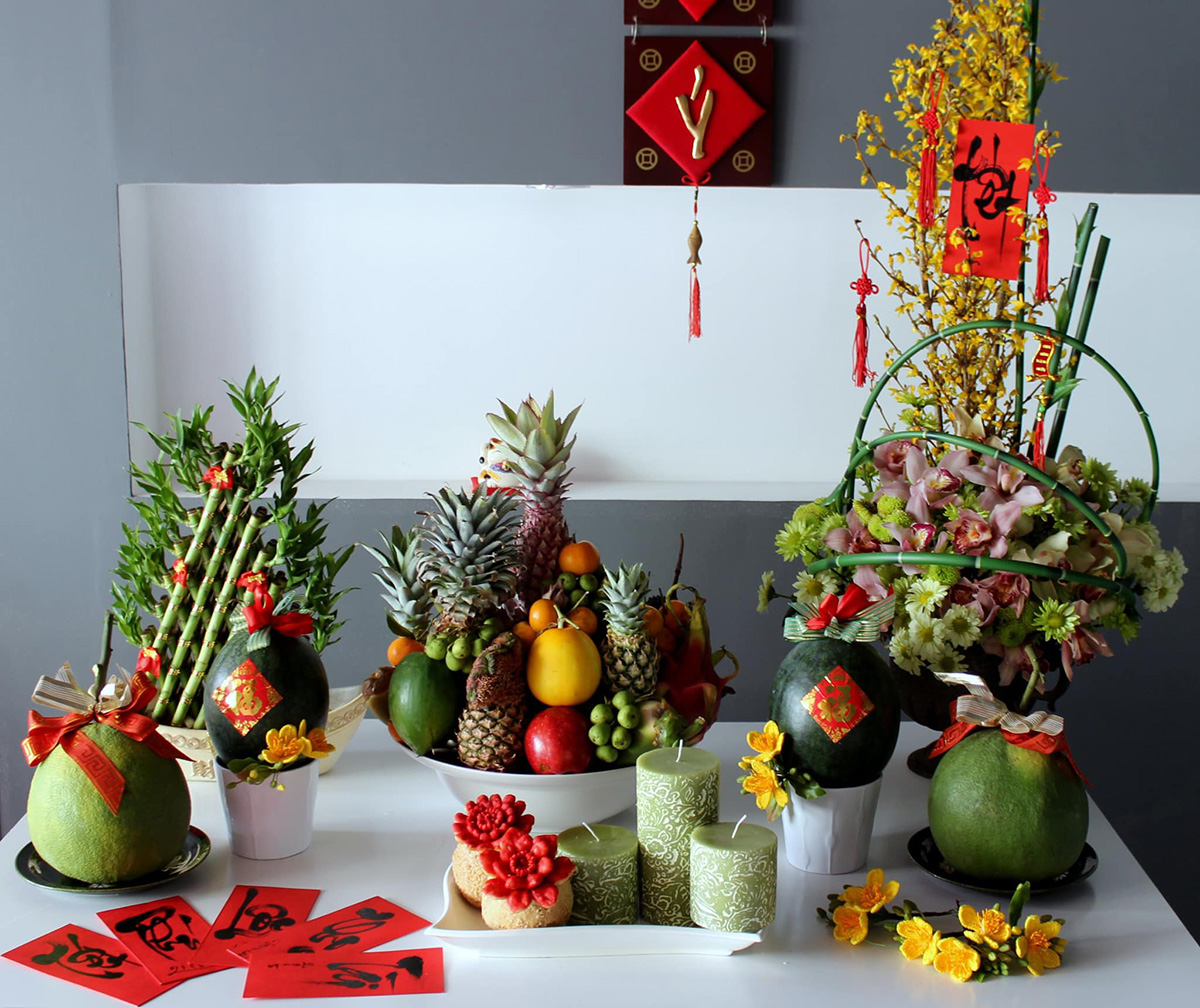 Ý nghĩa mâm ngũ quả ngày Tết theo ngũ hành