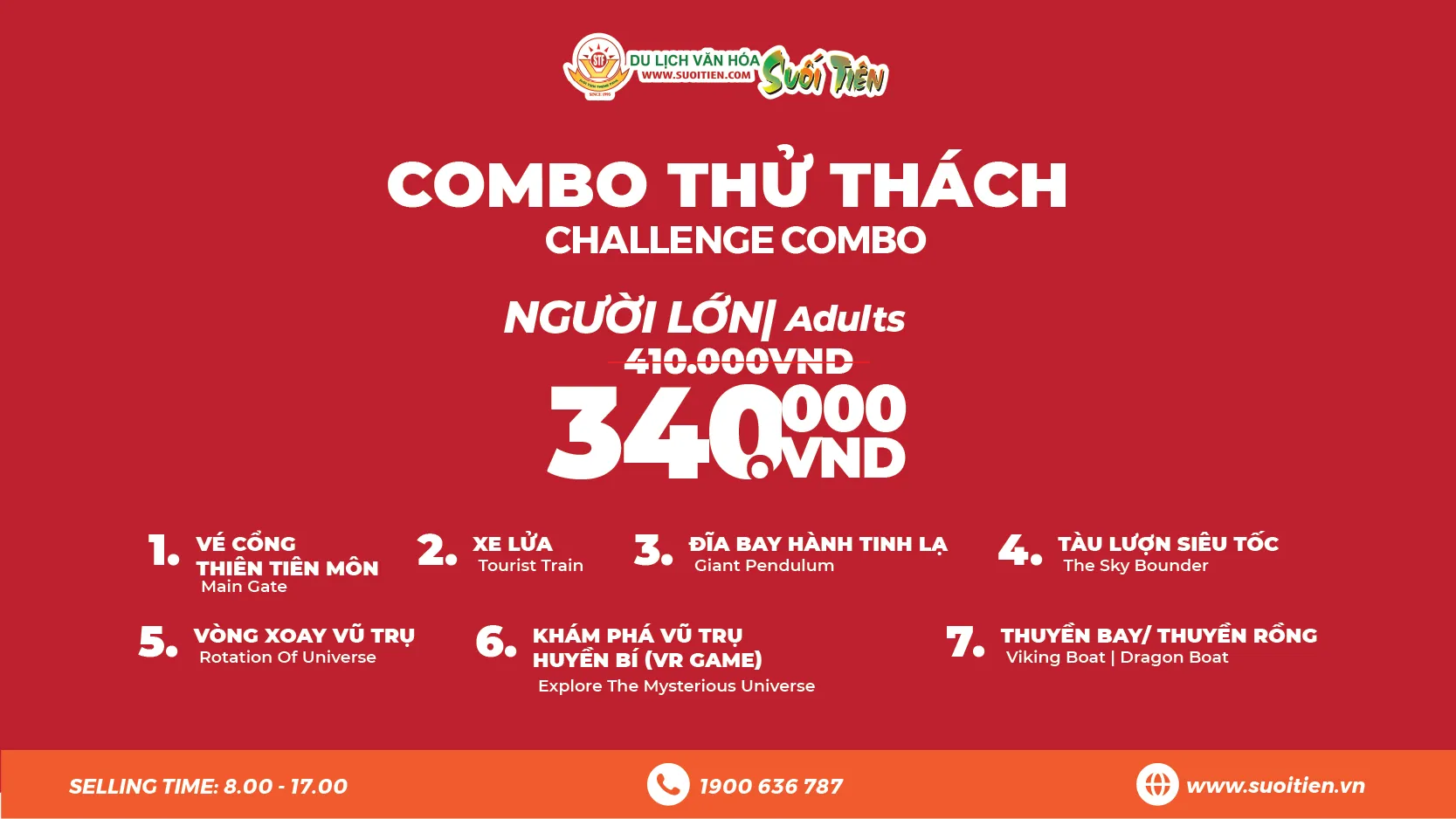 Bảng Giá Vé Khu Du Lịch Suối Tiên Cập Nhật Mới Nhất 1/2026