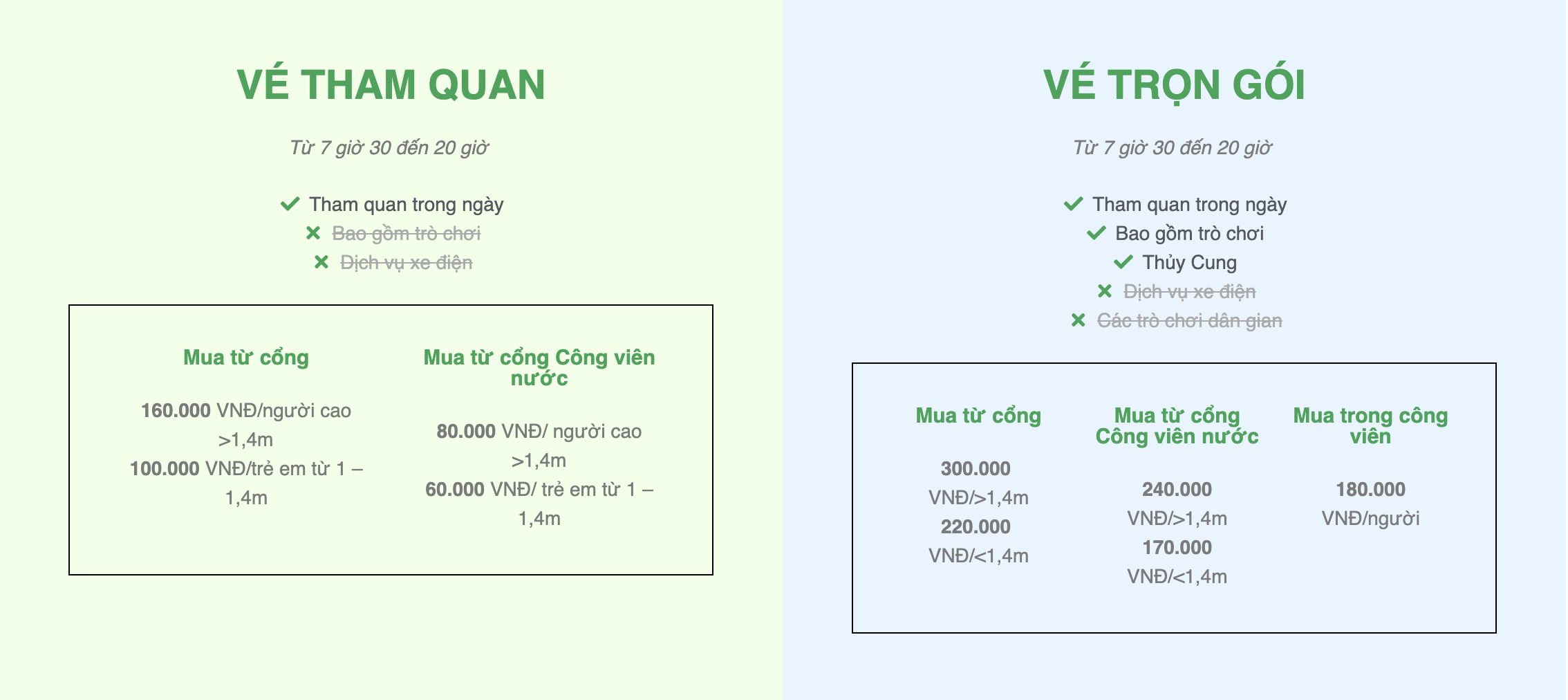 Giá Vé, Trò Chơi & Giờ Mở Cửa Đầm Sen Khô 2026