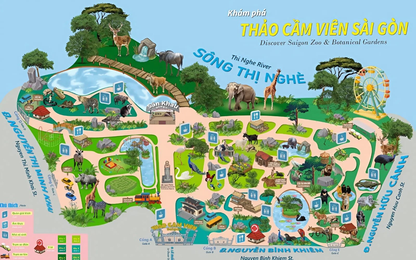 Thảo Cầm Viên 2026: Cập Nhật Giá Vé, Giờ Mở Cửa, Địa Chỉ & Bãi Gửi Xe Chi Tiết Nhất