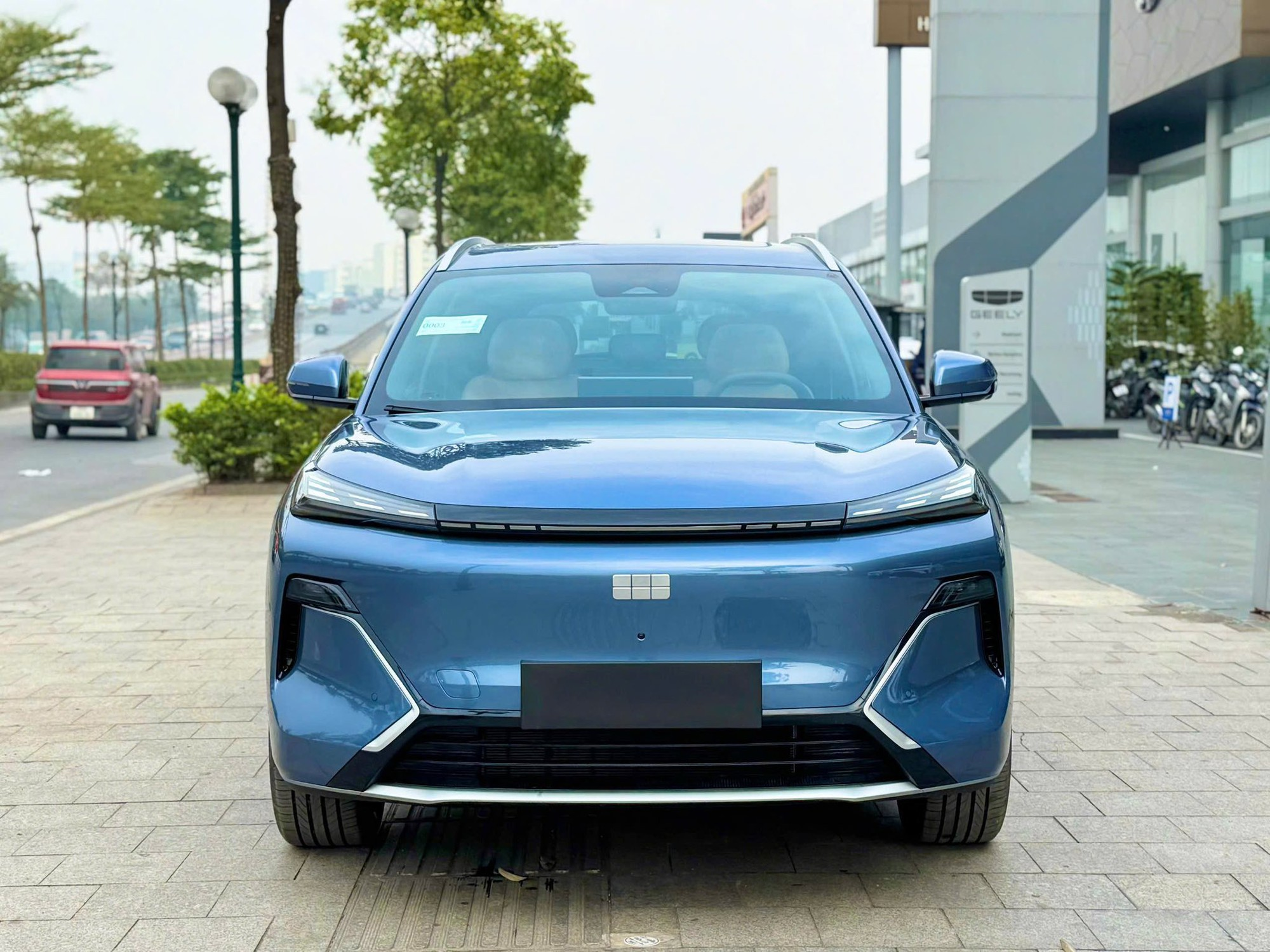 Mẫu xe Geely EX5 EM-i Hybrid sắp ra mắt tại thị trường Việt Nam tháng 3/2026