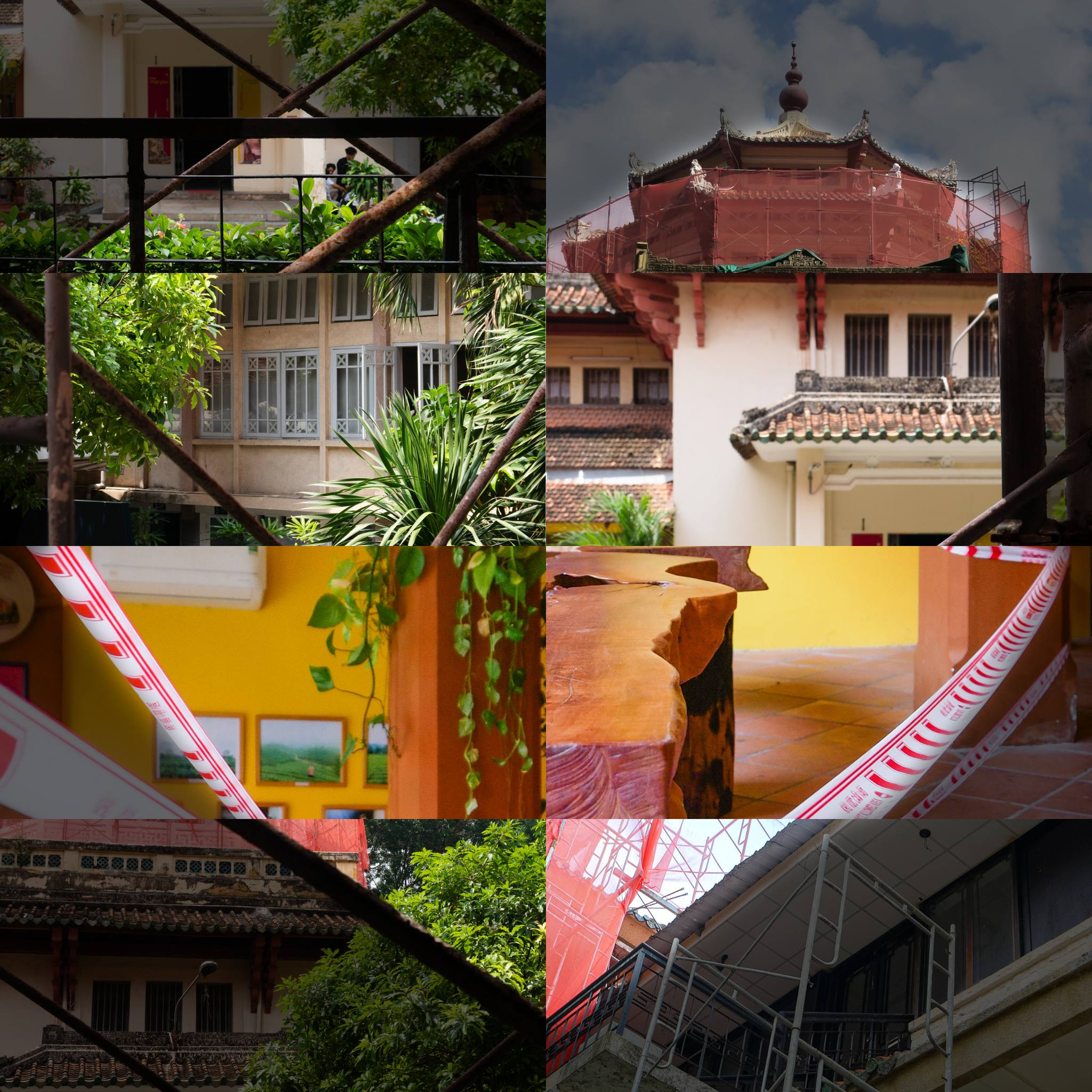 Không gian kiến trúc Đông Dương tại Bảo tàng lịch sử TP.HCM