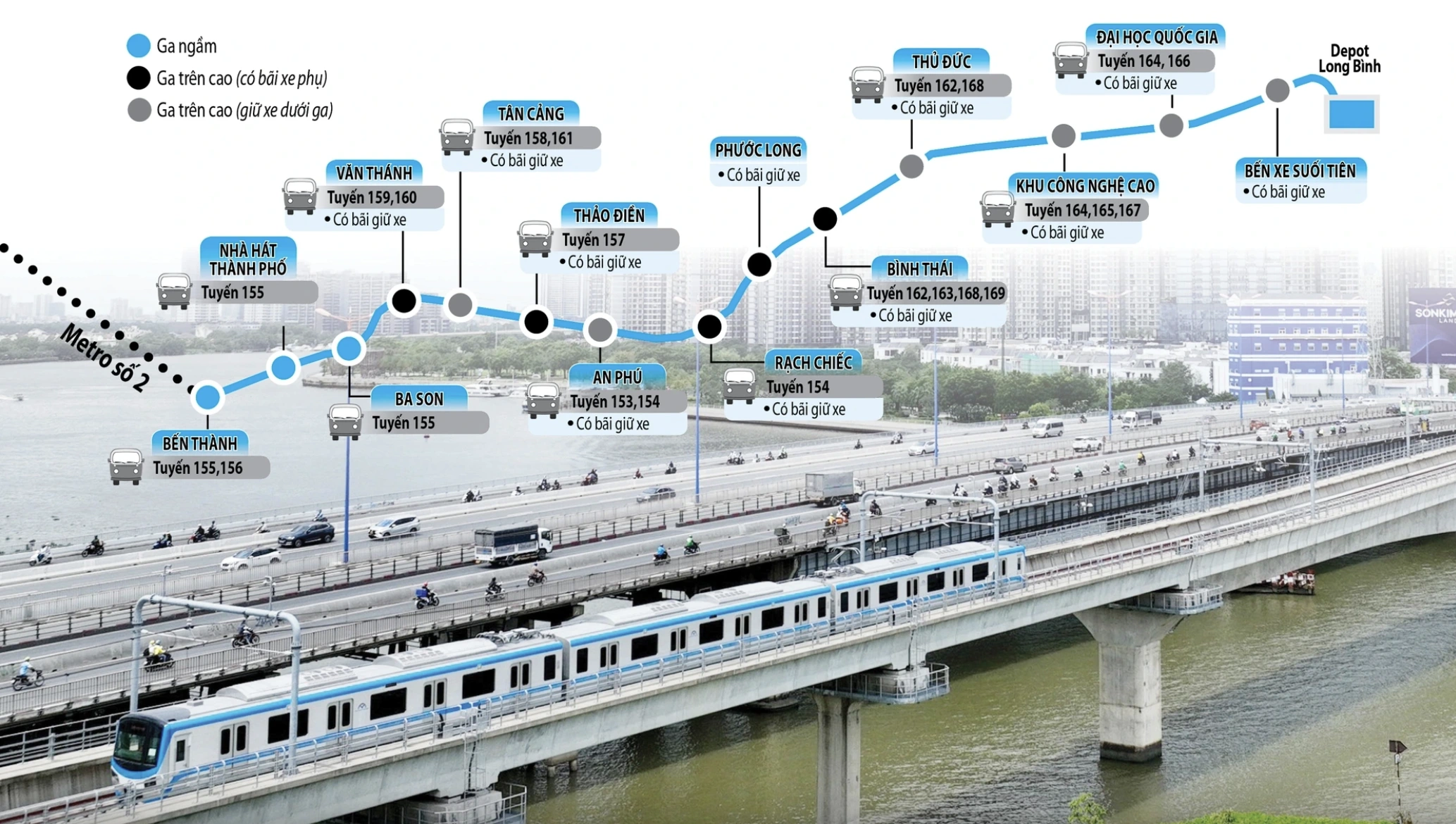 Metro Bến Thành – Suối Tiên miễn phí vé ngày bầu cử 15/3