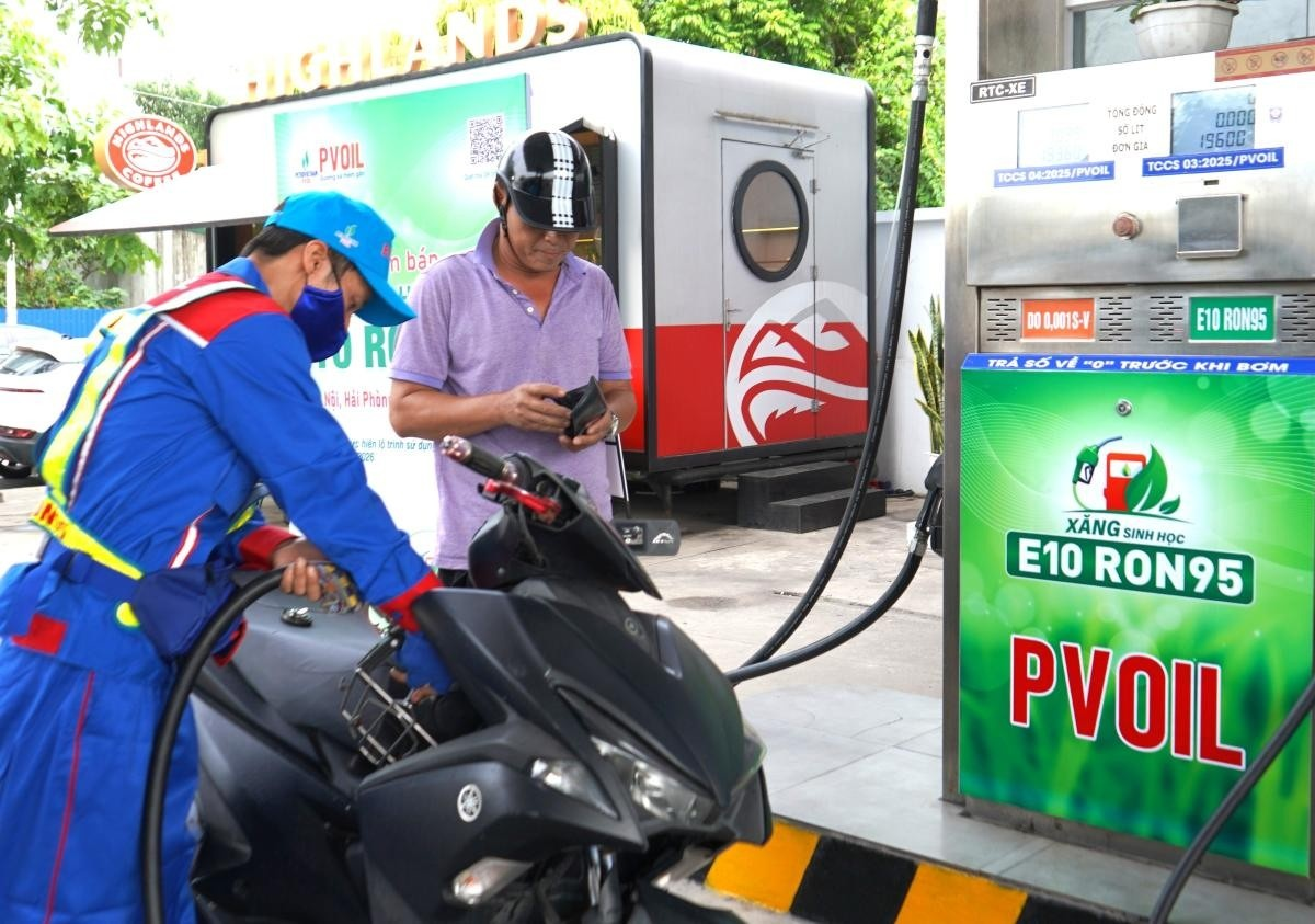Xăng E10 được triển khai tại các cây xăng từ tháng 6 năm 2026
