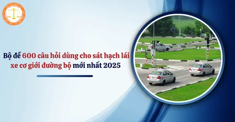 600 Câu Hỏi Lý Thuyết Thi Bằng Lái Ô Tô Mới Nhất 2025 (Có Đáp Án Chuẩn) post image