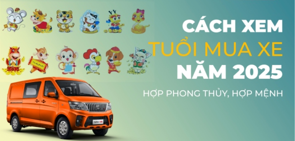 Xem Tuổi Mua Xe Năm 2025 Hợp Phong Thủy: Mệnh Nào Đẹp Tránh Vận Hạn, Màu Xe Nào Tài Lộc? post image