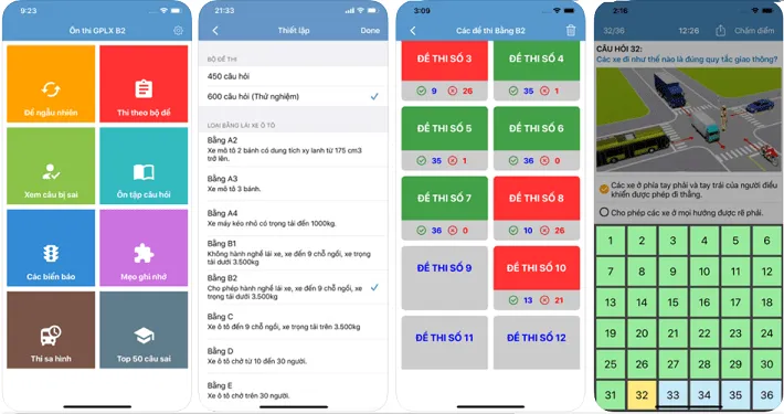 Phần Mềm Ôn Thi Bằng Lái Xe B1 B2 Miễn Phí Tốt Nhất: Tải Ngay Trên Điện Thoại, 100% Uy Tín Đỗ Ngay Lần post image