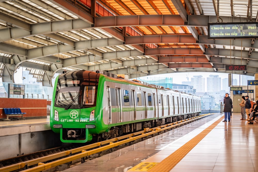 Giá vé, giờ chạy, lộ trình và cách mua vé tuyến Metro 2A Cát Linh- Hà Đông