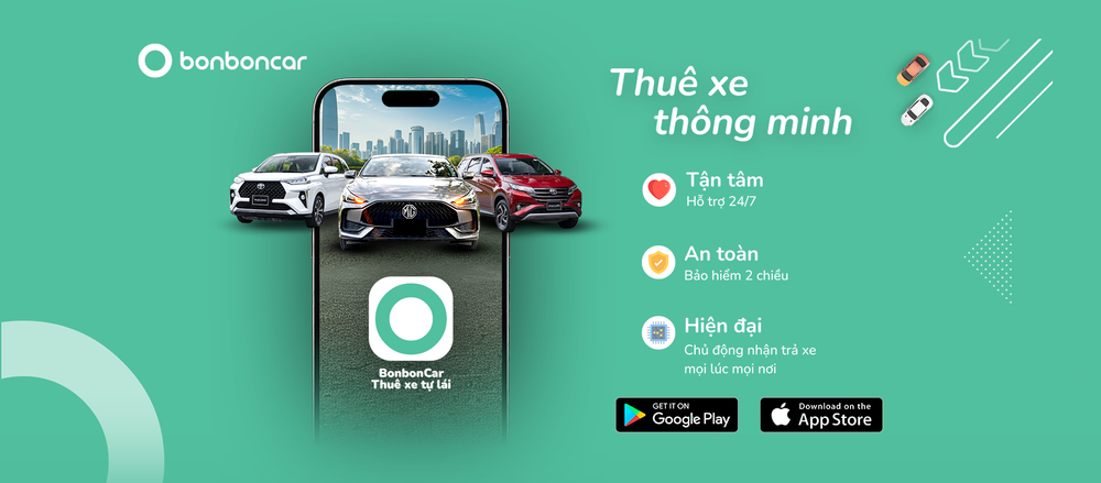 BonbonCar Là Ứng Dụng Thuê Xe Tự Lái Thông Minh 2025 - Giá Từ 400k post image
