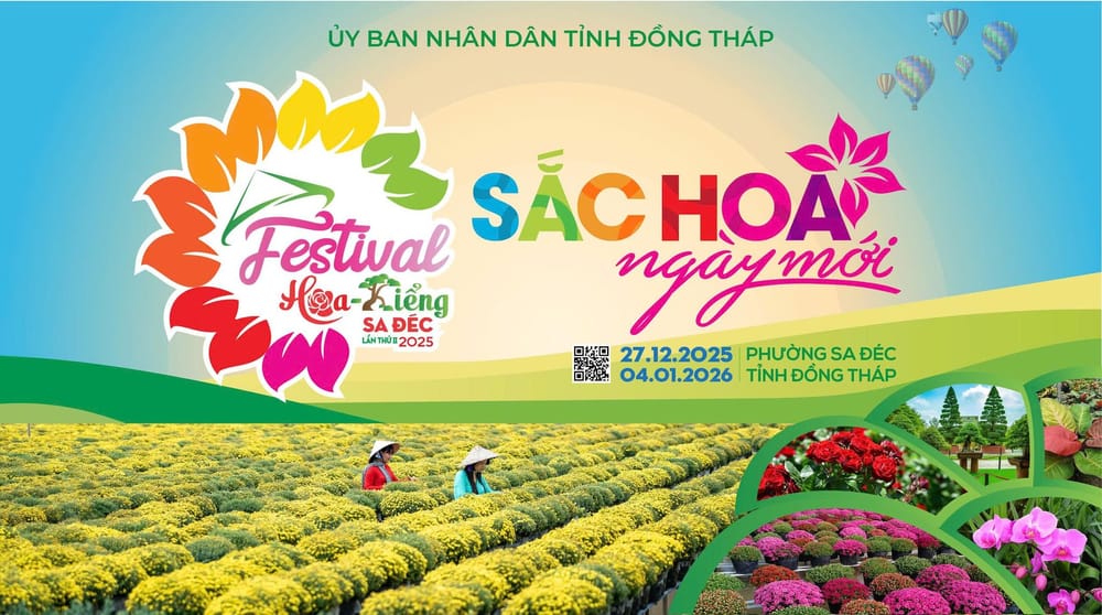 Festival Hoa Kiểng Sa Đéc 2025: Ở Đâu? Khi Nào? Cẩm Nang Du Lịch A-Z