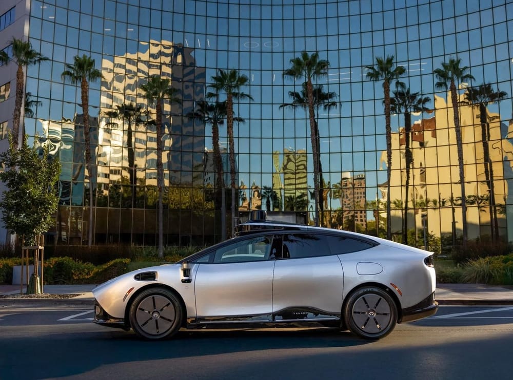 Ô tô tự lái do VinFast sản xuất sở hữu vô lăng tự gập, màn hình trượt khi vận hành