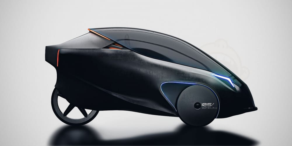 Xe đạp điện cabin kín tích hợp ADAS, điều hòa, lọc bụi mịn như ô tô