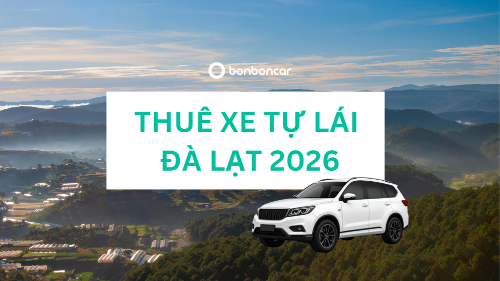 Thuê Xe Tự Lái Đà Lạt 2026: Đời Mới, Thủ Tục Đơn Giản, Giao Tận Nơi