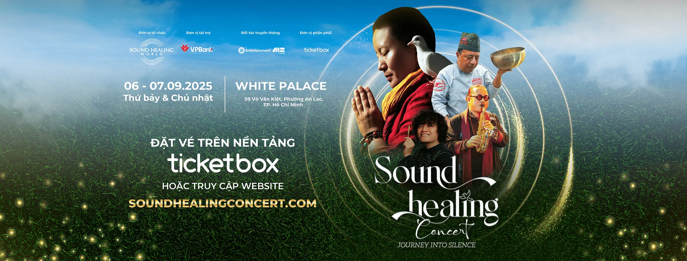 Giá vé và địa điểm Sound Healing Concert 2025 của Ani Choying Drolma tại TP.HCM