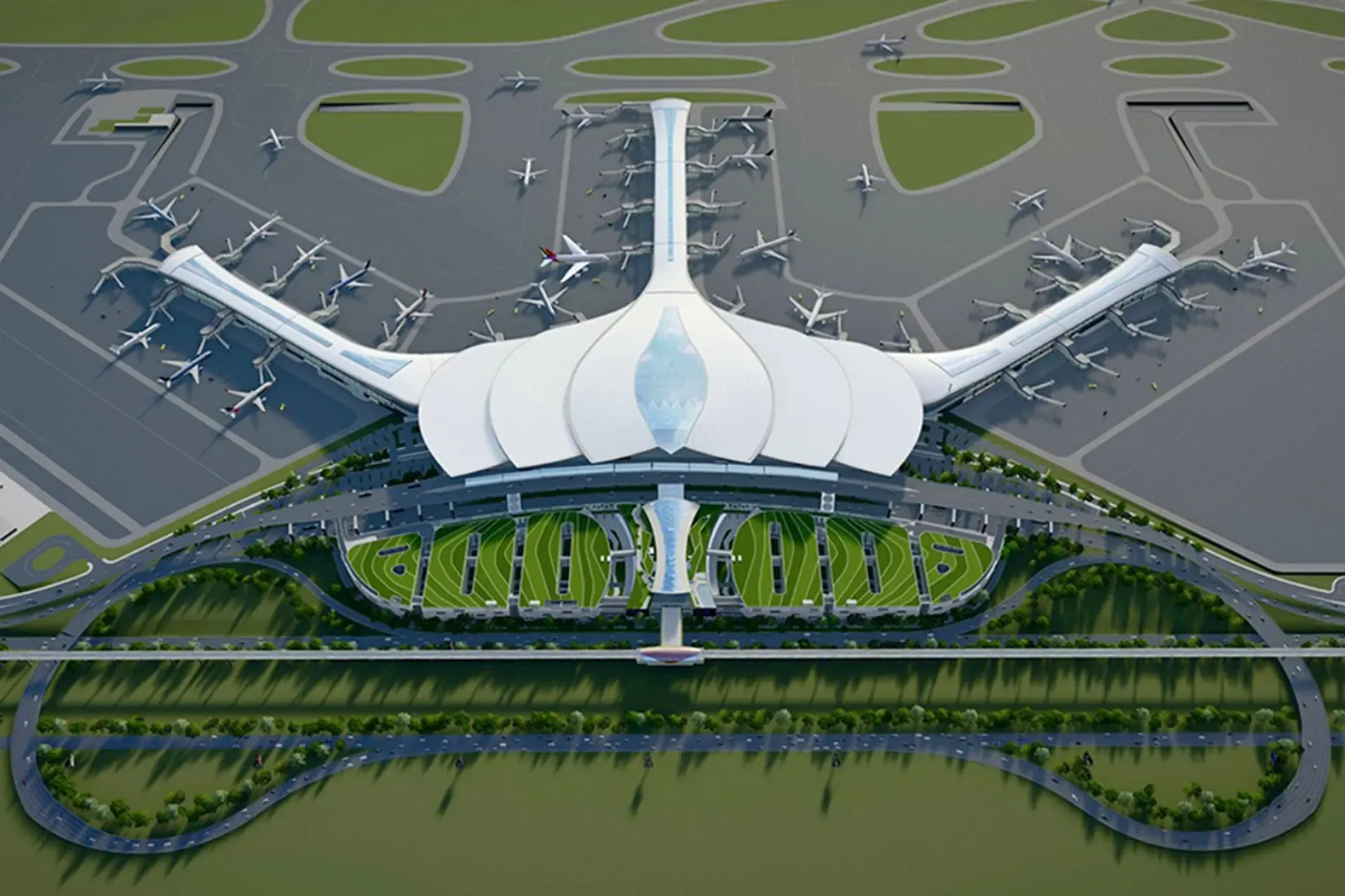 TP.HCM dự kiến mở 7 tuyến xe buýt kết nối sân bay Long Thành