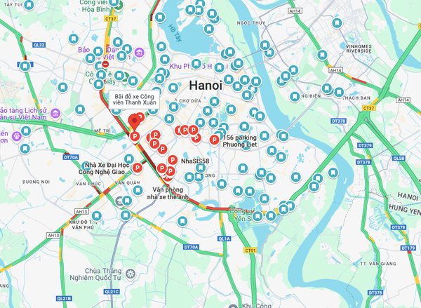 Bãi giữ xe ô tô 24/24 tại Hà Nội