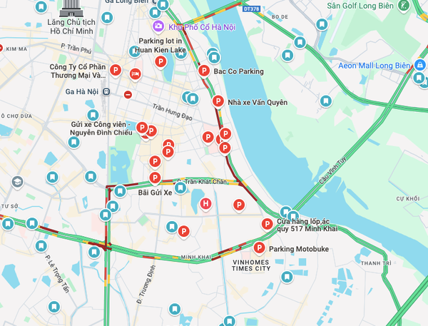 Bãi giữ xe ô tô 24/24 tại Hà Nội