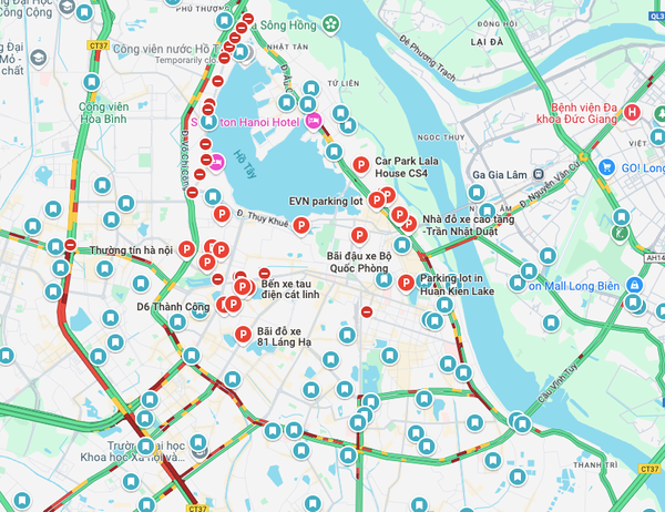 Bãi giữ xe ô tô 24/24 tại Hà Nội